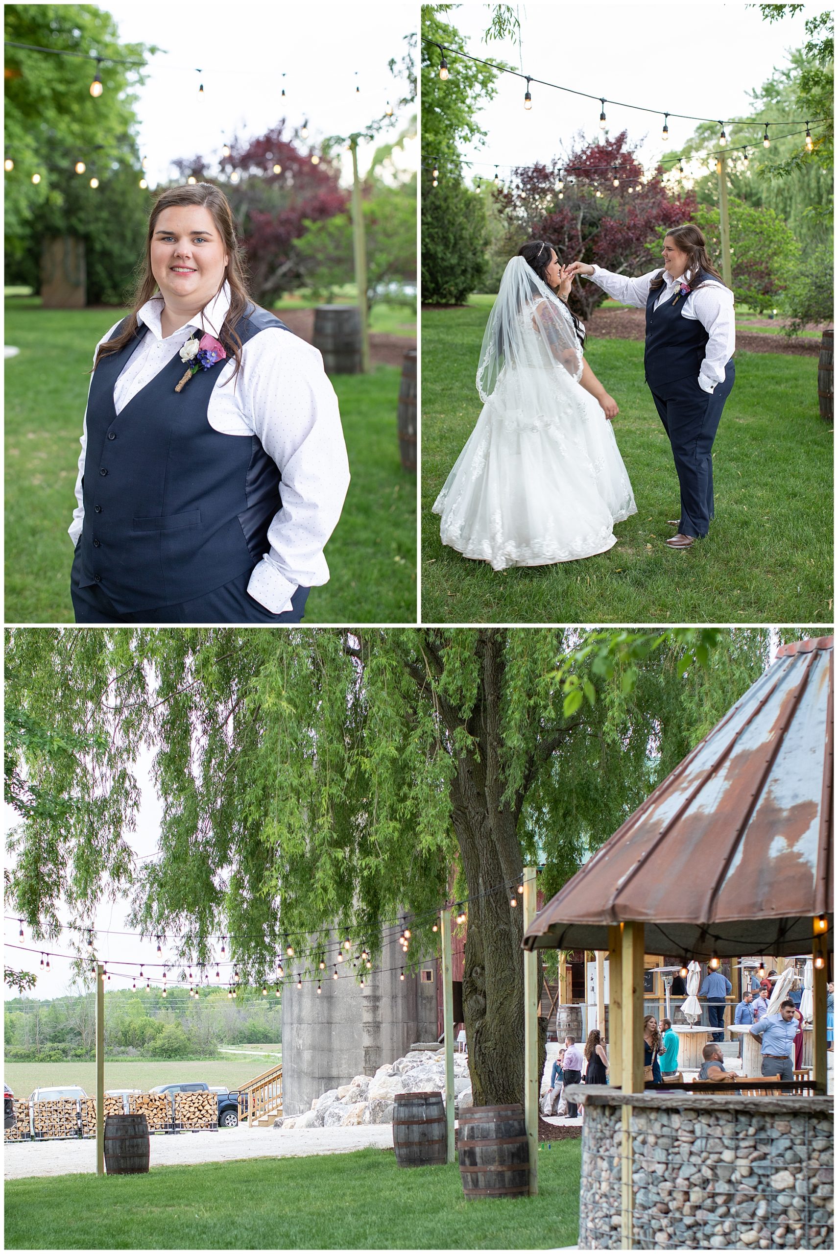 Wedding Portraits at The Barn at Vertical Timbers