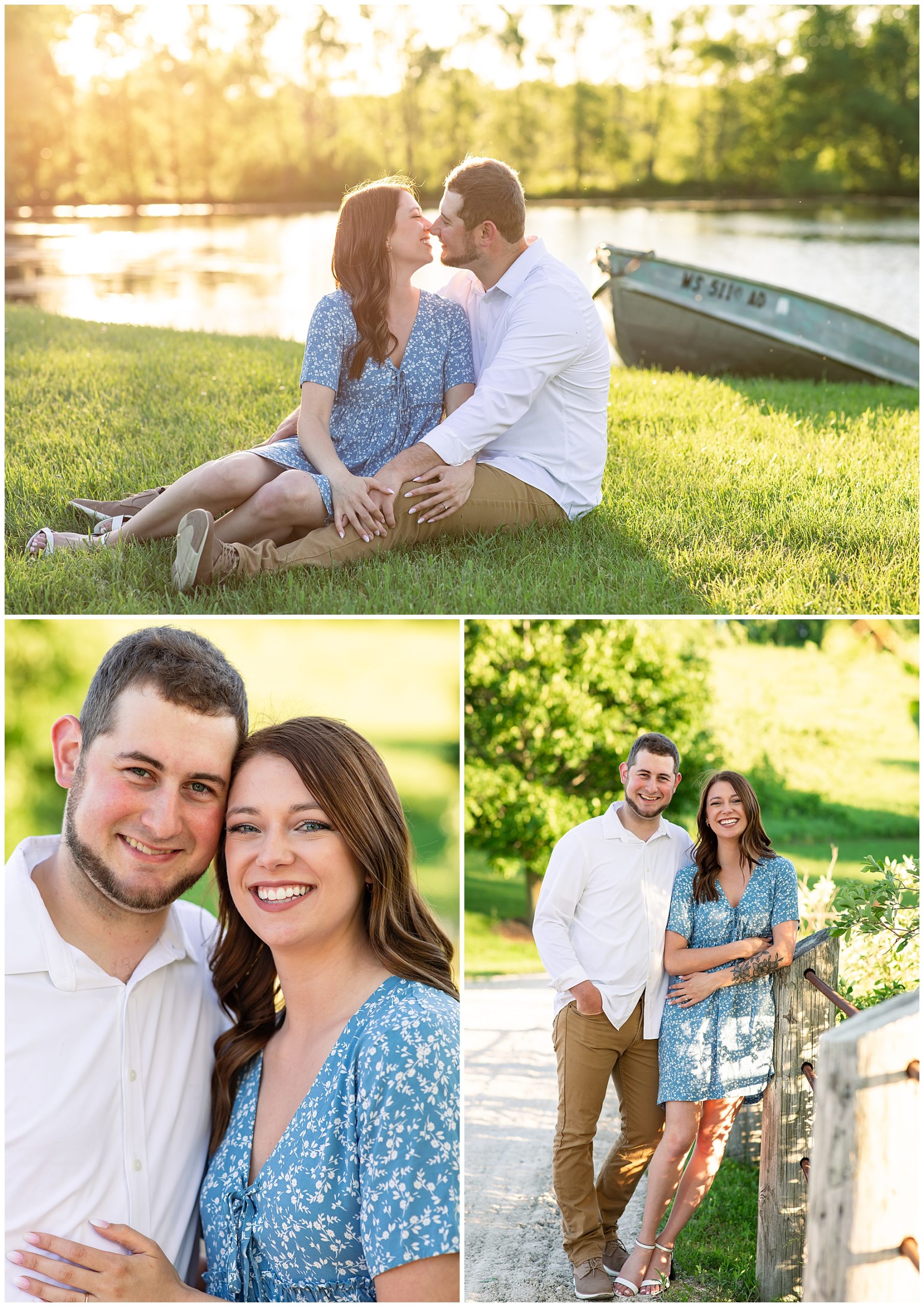 Notebook Inspired Engagement Session with Kuffel Photography