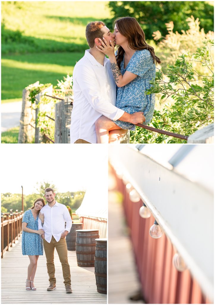 Pioneer Creek Farm Engagement Session with Kuffel Photography