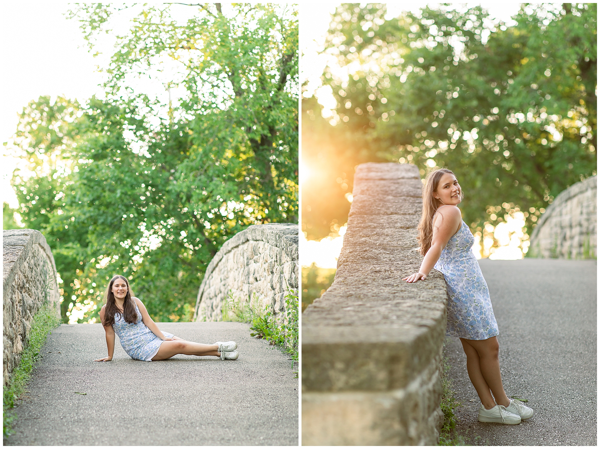 senior pictures in Madison WI at Tenney Park 