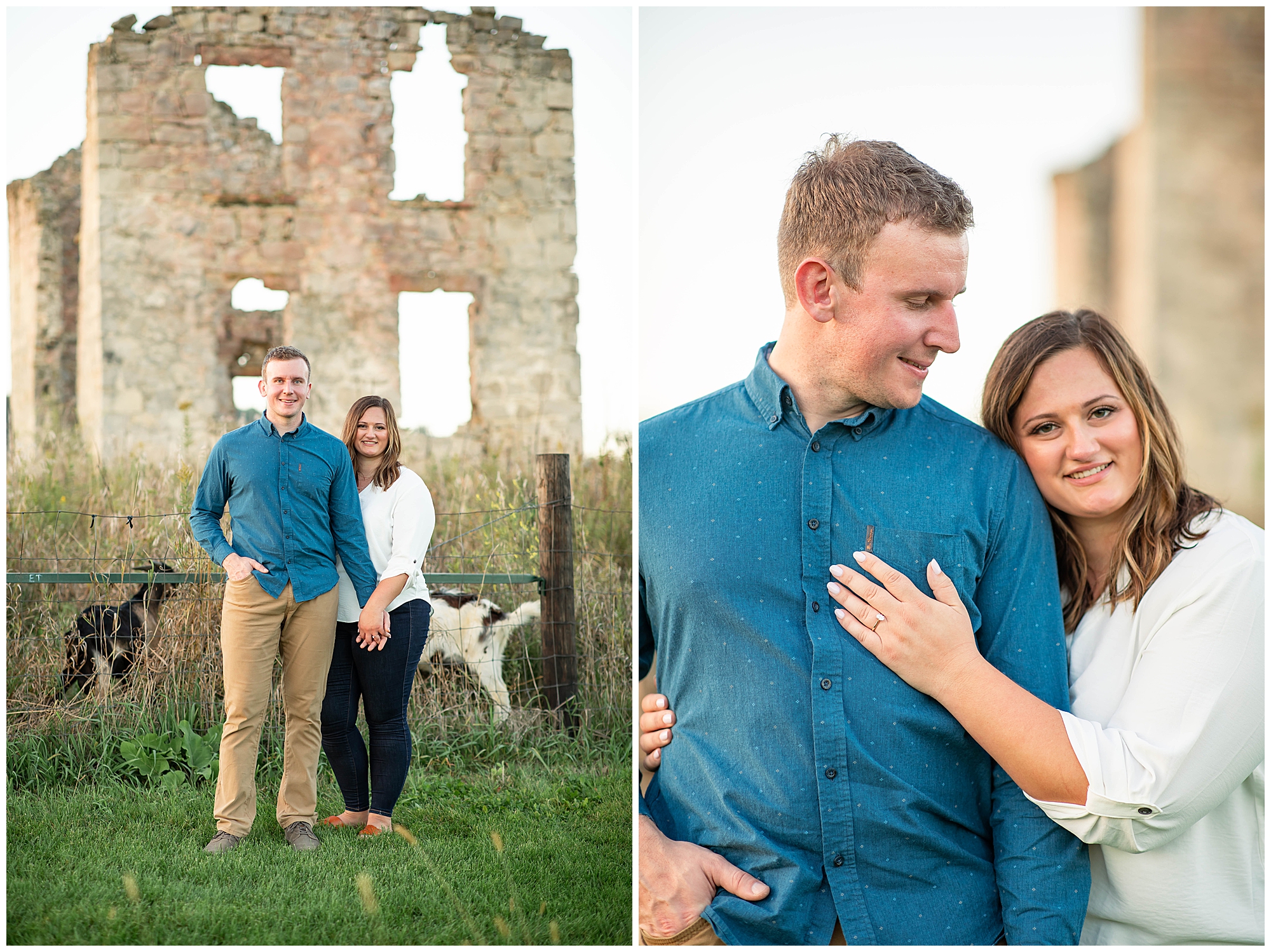 Indian Lake Ruins Engagement Session