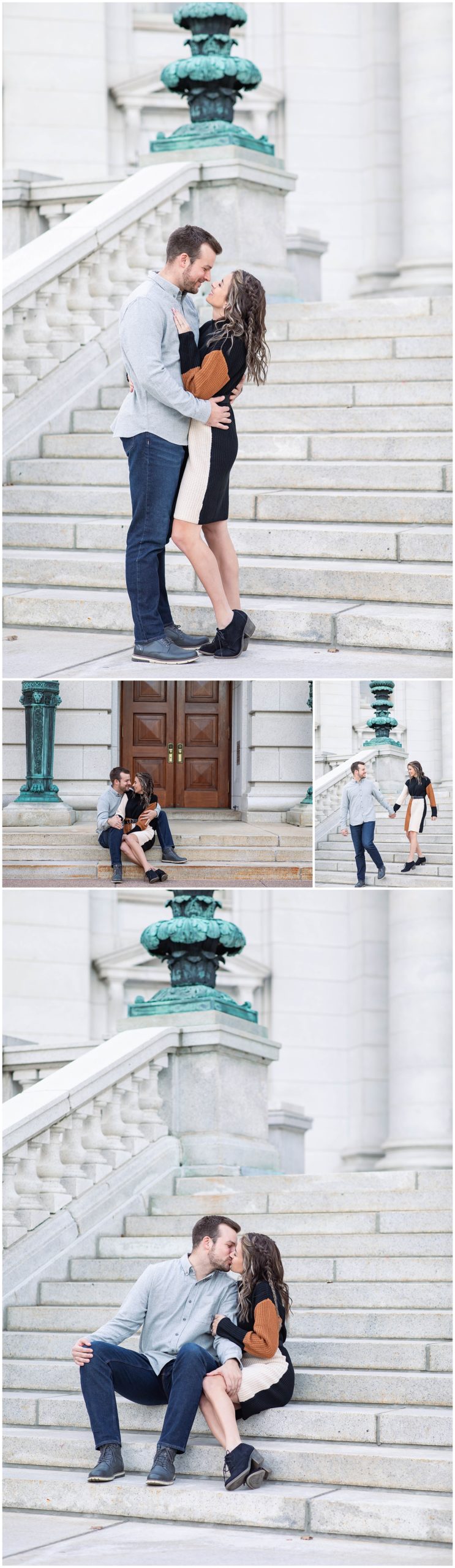 State Capitol Engagement Pictures