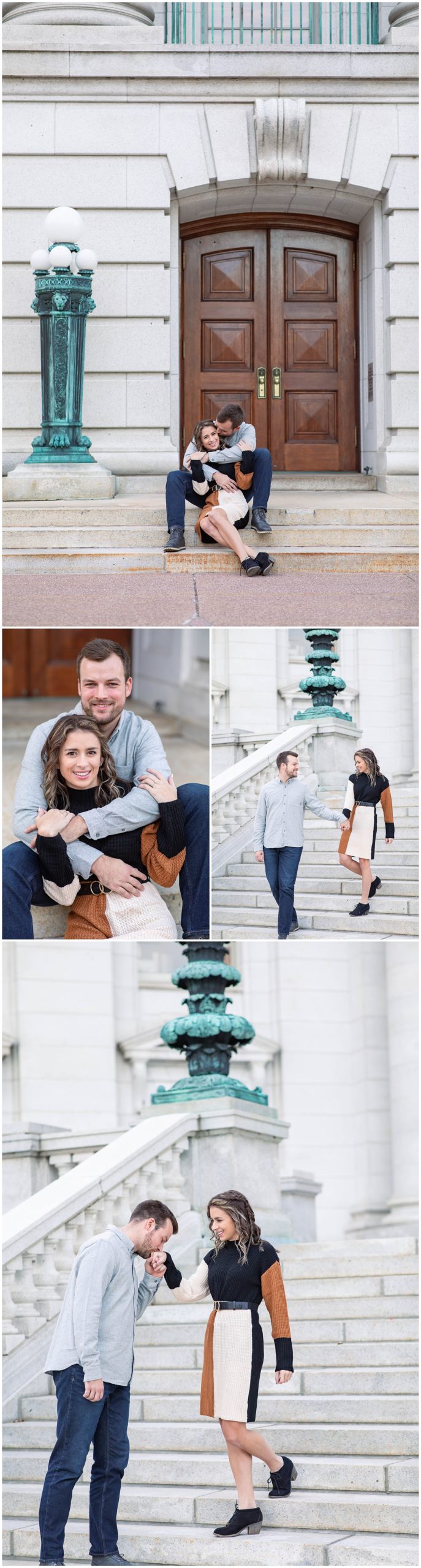 Engagement Session at the Capitol 