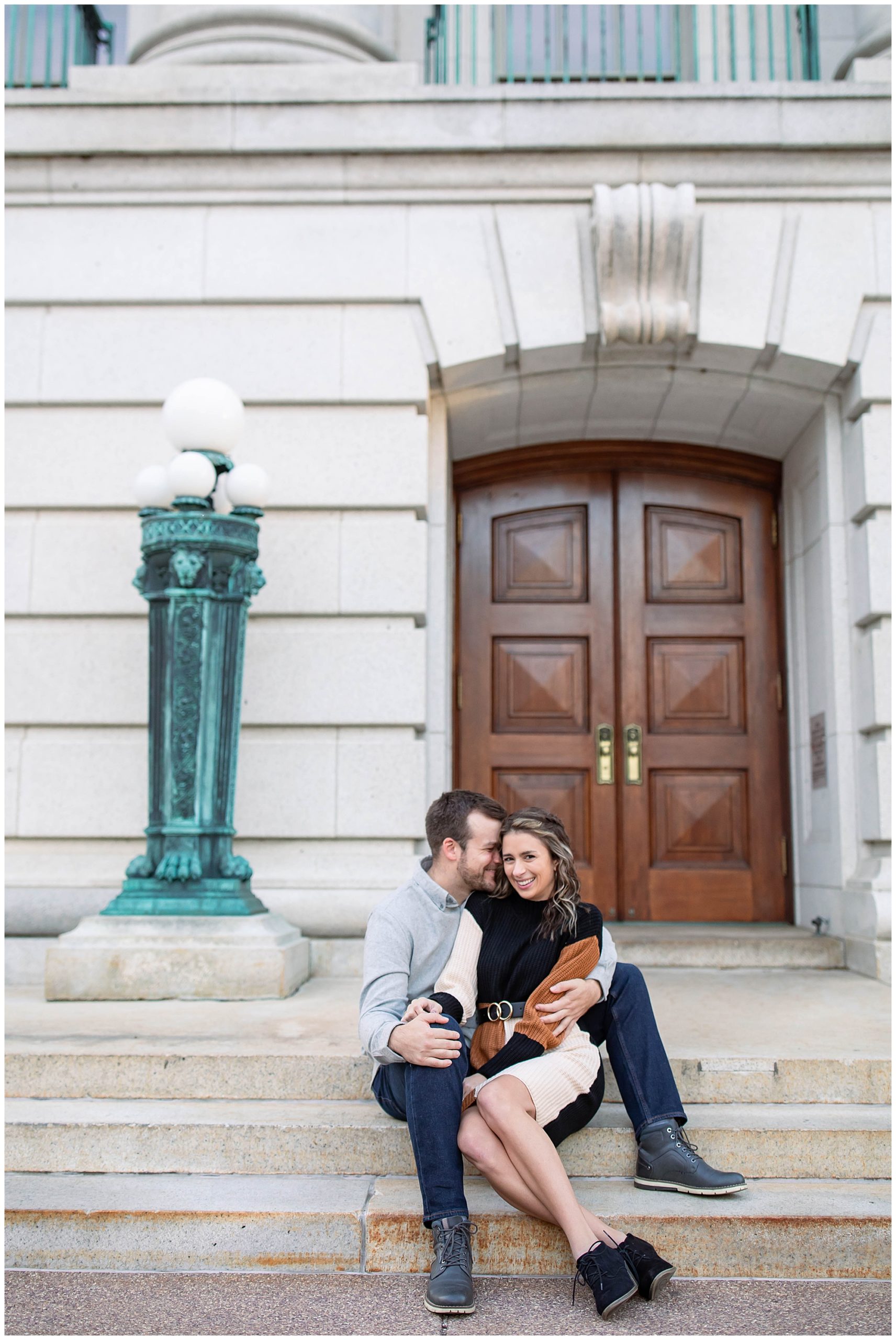 Engagement Photos at the Capitol