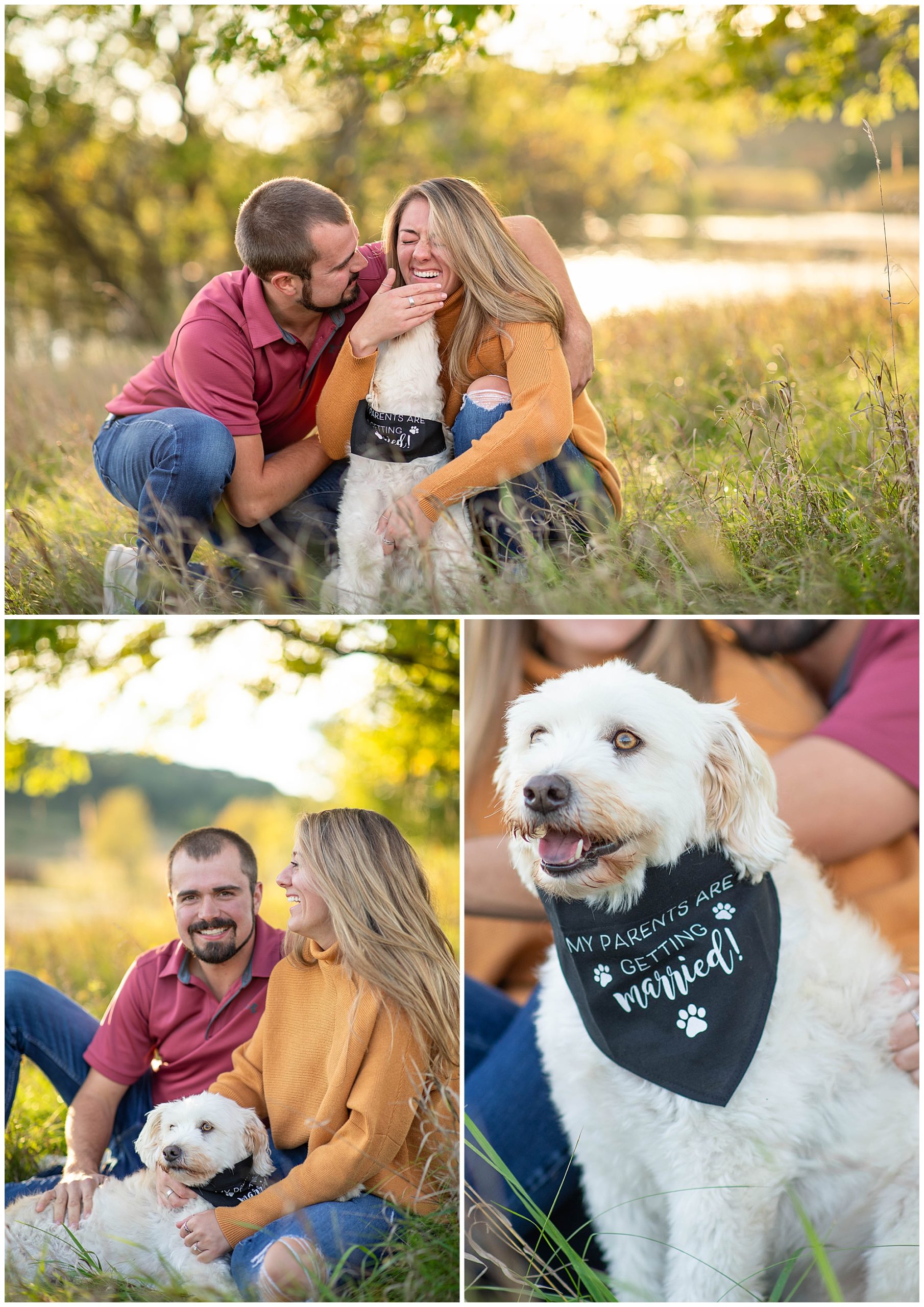 Engagement Session with Dog