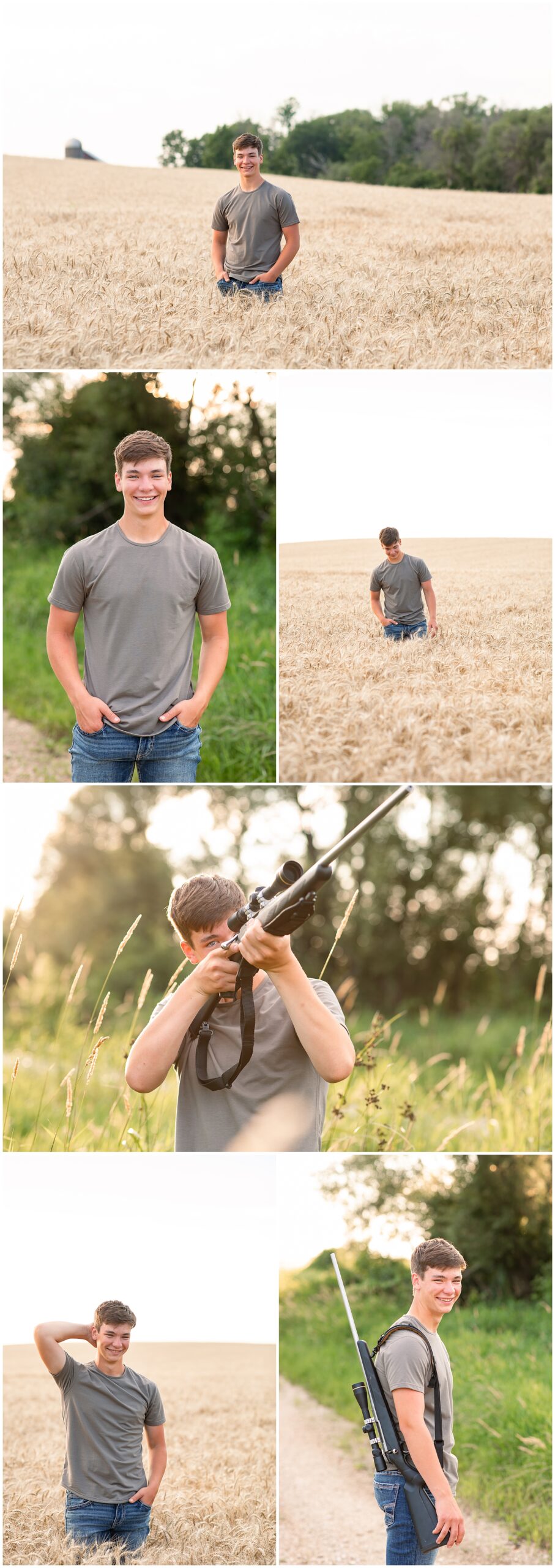 hunting senior session