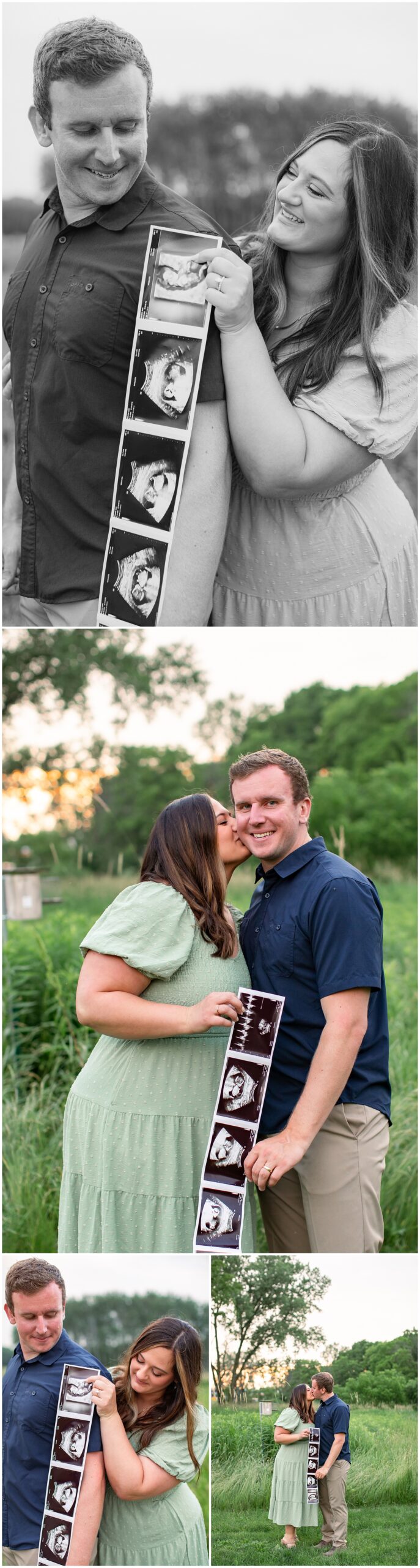 DeForest Pregnancy Announcement Milestone Session